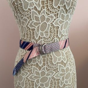 Vineyard Vines Patchwork D-Ring Belt